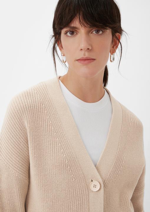 Image du produit Comma Strickjacke Strickjacke aus Baumwolle (44)