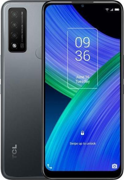 Produktbild TCL 20R (6.52") Dual SIM Android 11 USB Type-C Grey (64 GB, Granite Grey, 6.52", Dual SIM, 5G)