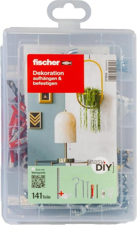 Actual product image Fischer EasyDIY Box Decoration (141 pcs.)