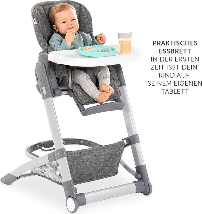 Actual product image Hauck Highchairs Highchair & baby lounger from birth - Grow Up Newborn Set (Highchair)