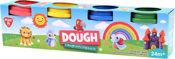 Play Set, 4 couleurs, 4 x 56 grammes