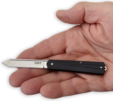 Actual product image CRKT Steigerwalt Art Deco Plain Edge Modified Tanto Blade, G10