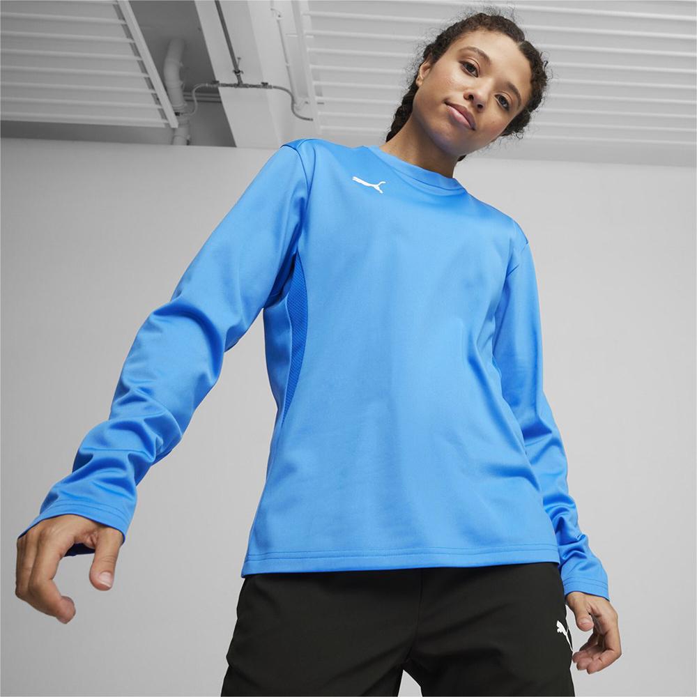 Thumbnail - Puma, Damen, Pullover, teamGOAL Training Sweat Wmn, Blau, (M)
