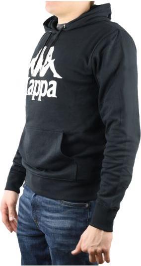 Produktbild Kappa Bluza męska Taino Hooded czarna r. L (705322-19-4006) (L)