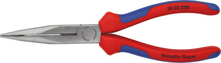Produktbild Knipex Flachrundzange mit Schneide (200 mm)