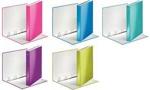 Produktbild Leitz Ringbuch WOW, DIN A4, Hartpappe, eisblau 4 D-Ring-Mechanik, Rückenbreit: 40 mm, Ringdurchmesser: (A4, 40 mm, 1 Stk.)