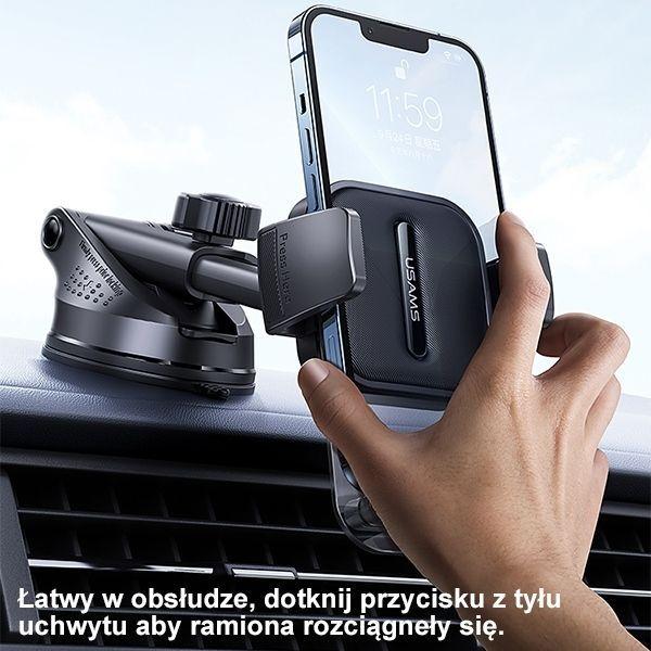 Actual product image Usams Cockpit mount or glass ZJ072