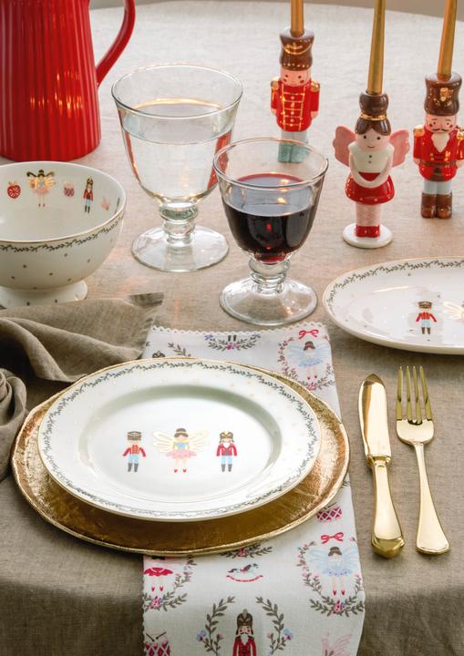 Produktbild Greengate Aluminiumteller gold medium 24,5cm (1 x, 24.50 cm)