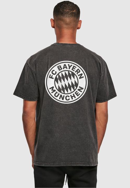 Actual product image FC Bayern München Mia San Mia Acid Washed Heavy Oversize Tee - 111613 (M)