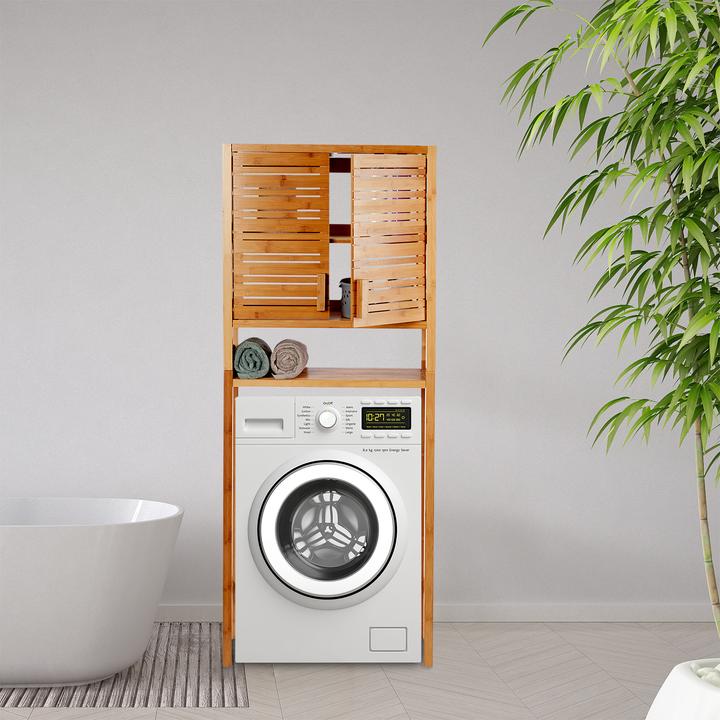 Image du produit Relaxdays Bamboo WC Shelf