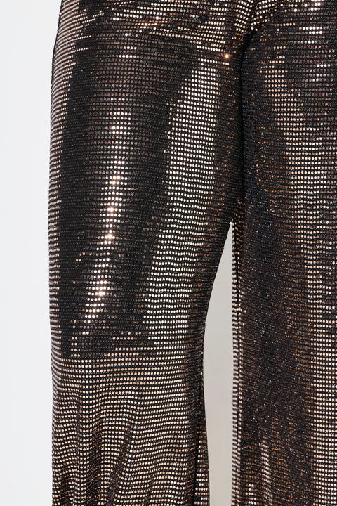 Produktbild Angel of Style Hose, gerades Bein, Paillettenoptik, Elastikbund (44)