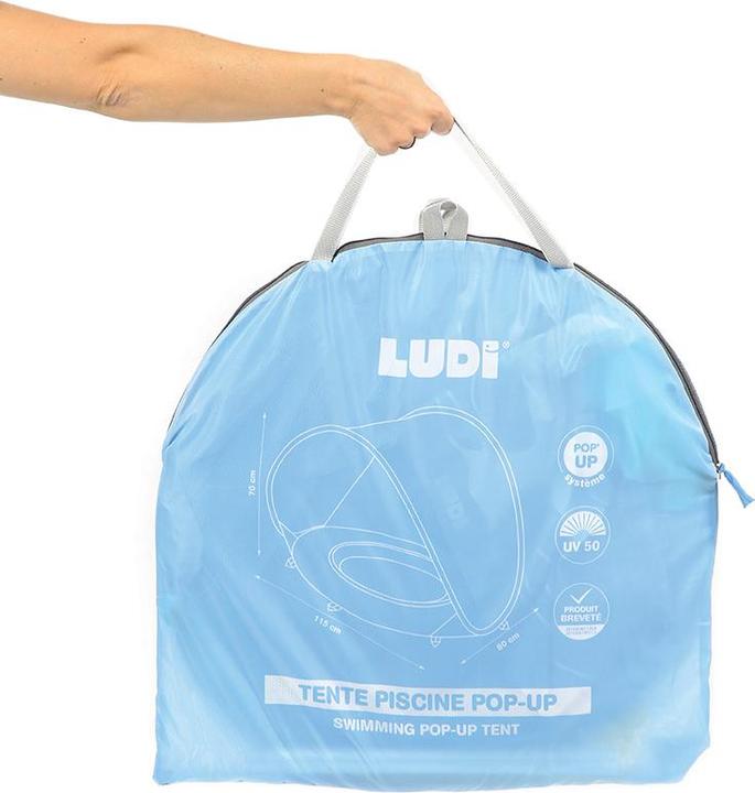 Produktbild LUDI Shade tent with pool