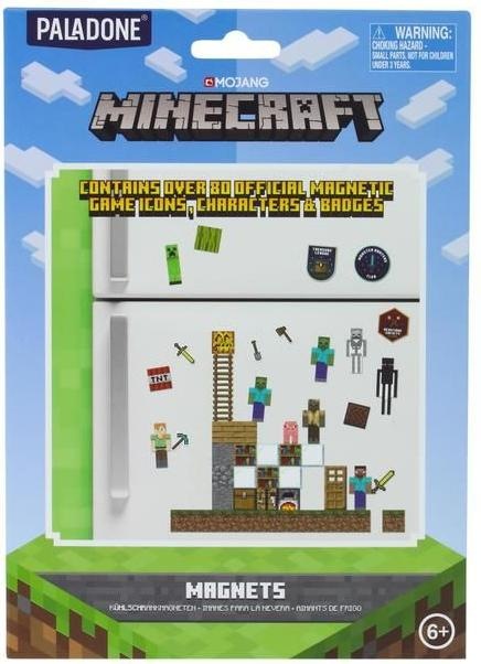 Produktbild Paladone Products Minecraft Build a Level Magnets (PP6734MCF)