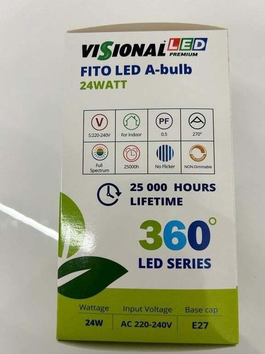 Actual product image Komelon LED FITO BULB E27 24W (LED, 240 V)