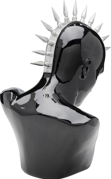Actual product image Kare Design Deko Figur Punk Boy Schwarz 42cm