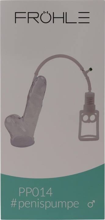 Actual product image Fröhle PP014 Realistic Penis Pump