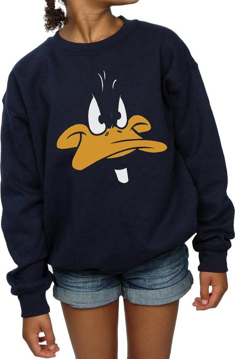 Image du produit Looney Tunes - Sweat DAFFY DUCK BIG FACE - Fille (152, 158)