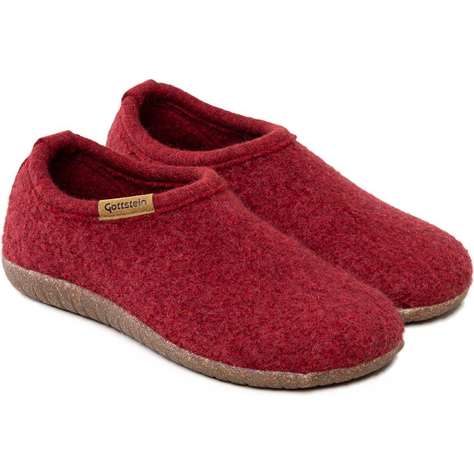 Gottstein, Herren, Hausschuhe, Alpine Midcut RU Hausschuh, Rot, (41)