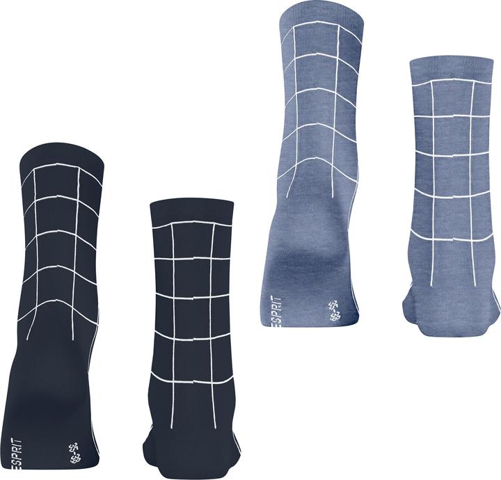 Produktbild Esprit Sketched Grid SO 2P (2er Pack, 35 - 38)