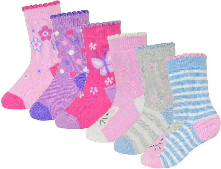 Sock Snob 10er Pack Baby Socken Antirutsch | Baumwolle Socken mit ABS Noppen (paquet de 10, 18 - 20)