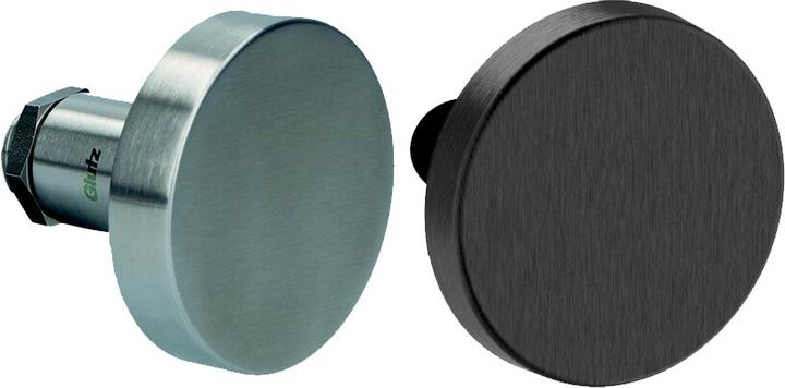 Actual product image Glutz Türknopf 5836-53 PVD schw. M10 (Door knob)
