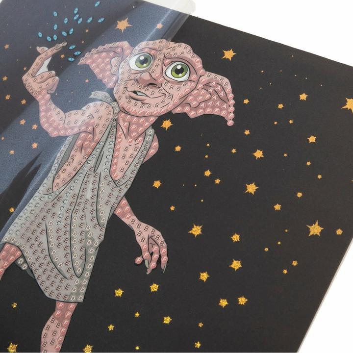 Produktbild Craft Buddy Dobby der Hauself, 18x18cm Crystal Art Card