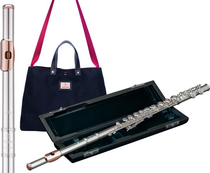 Image du produit Azumi Roseus Edition Z2RBEP Flûte traversière tête argentée, série Z-Cut (Flûte traversière)