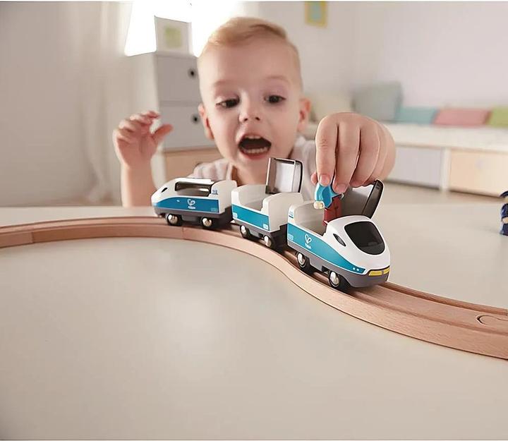 Actual product image Hape Intercity train