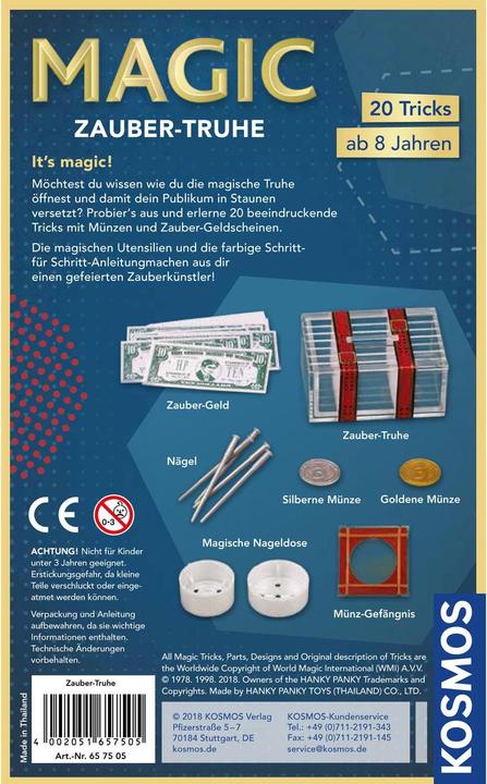 Produktbild Kosmos Mitbring Zauber-Truhe