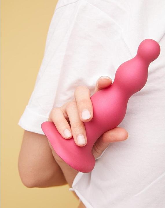 Produktbild Strap-on-me Dildo Plug Beads Metallic (XL)