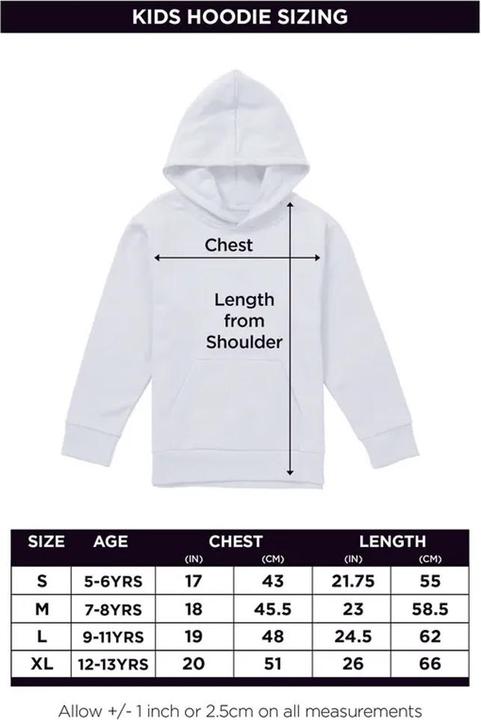 Produktbild Hasbro Face Off Kapuzenpullover Zum Überziehen (128)