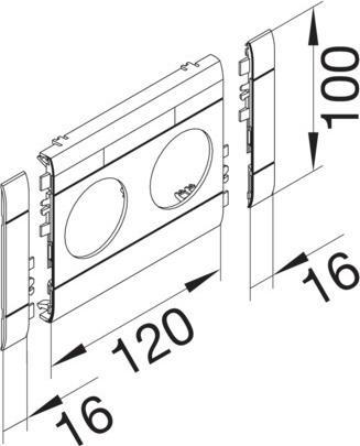 Image du produit Hager Diaphragme