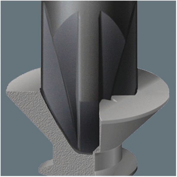Image du produit Wera 2035/6 A Rack (Vis fendues, Recouvrement cruciforme Phillipps (PH))