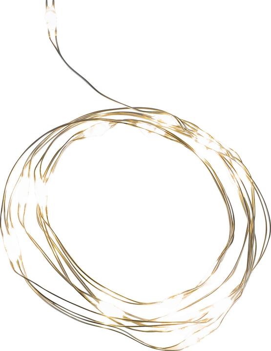 Produktbild Idena Micro Lichterkette 10LED, warmweiss,6h-Timer (1.20 m)