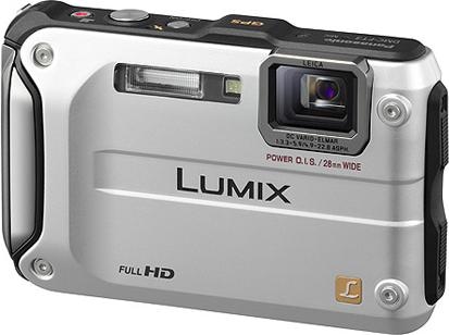 Panasonic Lumix FT3, 12MP, zoom 4,6x, impermeabile, argento (1/2,3'')