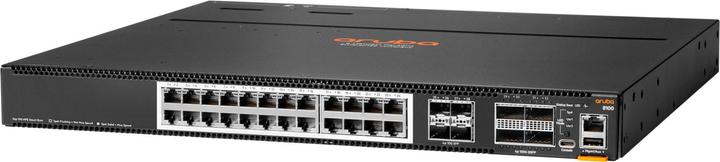 Productafbeelding Aruba HPE Networking CX8100 24x10G Base-T 4x10G SFP+ 4x40/100G QSFP28 FB 3Fan 2ACPSU SW Bundel EU nl (24 Havens)