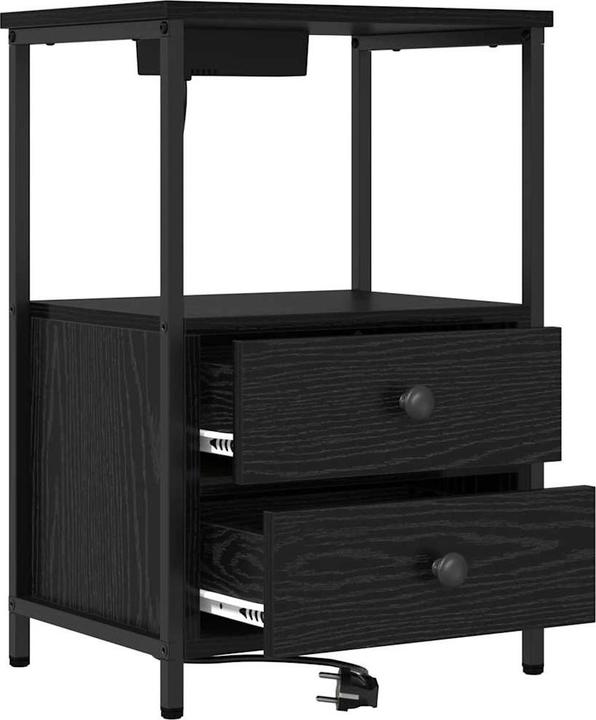 Actual product image vidaXL Bedside table (40 x 31 x 60 cm)