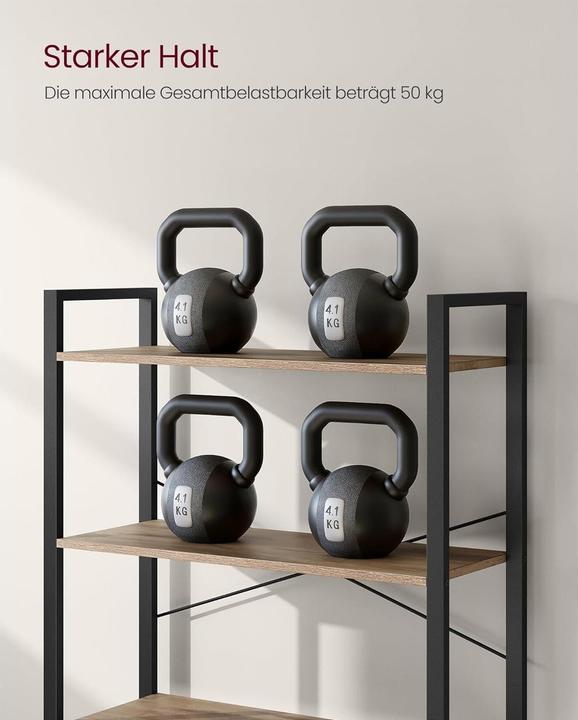 Immagine prodotto Vasagle Bücherregal (80 x 30 x 184 cm)