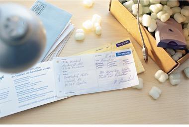 Actual product image Avery Short letter (100x)