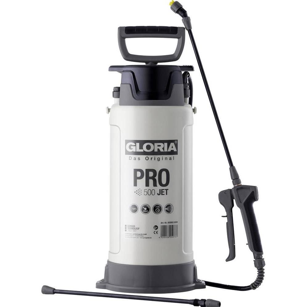Gloria Haus und Garten, Nebulizzatore, 003652.0000 PRO 500 JET Drucksprüher 5 l (5 l)