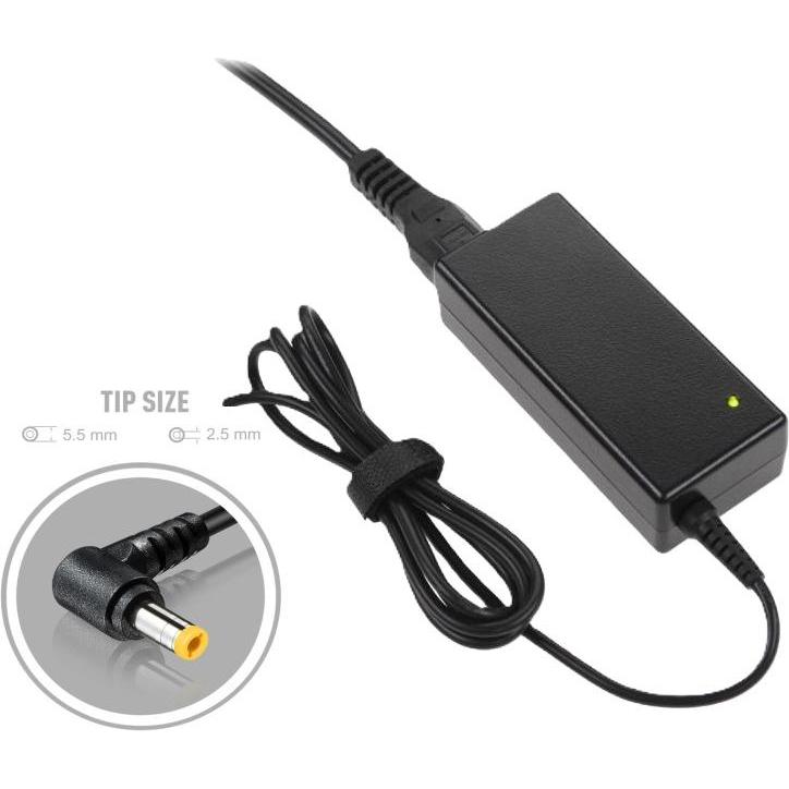 Makita CHARGER COMP 90W 19V 4.74A 5.5X2.5MM (90 W), Alimentatore per notebook, Nero