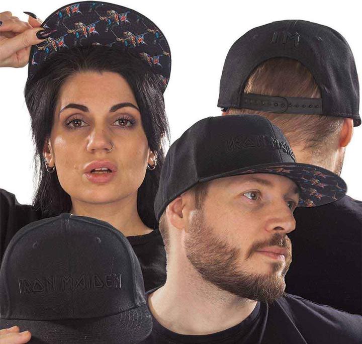 Iron Maiden IronMaiden Logo & Trooper Snapback Cap