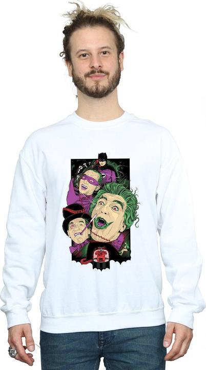 Produktbild Batman TV Serie Rogues Gallery Baumwoll Sweatshirt (XXL)