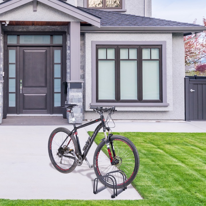 Actual product image Relaxdays Bicycle stand