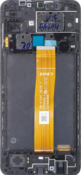 Actual product image Samsung Display Unit für Galaxy A12 A125, Schwarz (Display)