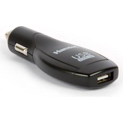 Hamlet Universelles 4-in-1 Smartphone- und Tablet-Autoladegerät mit 4 Anschlüssen, Auto Adapter, Schwarz