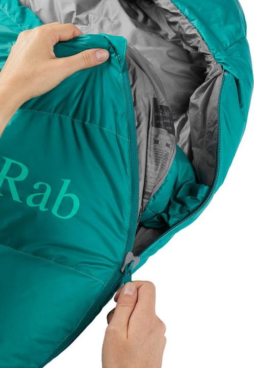 Actual product image Rab Alpine 400 sleeping bag (200 cm)