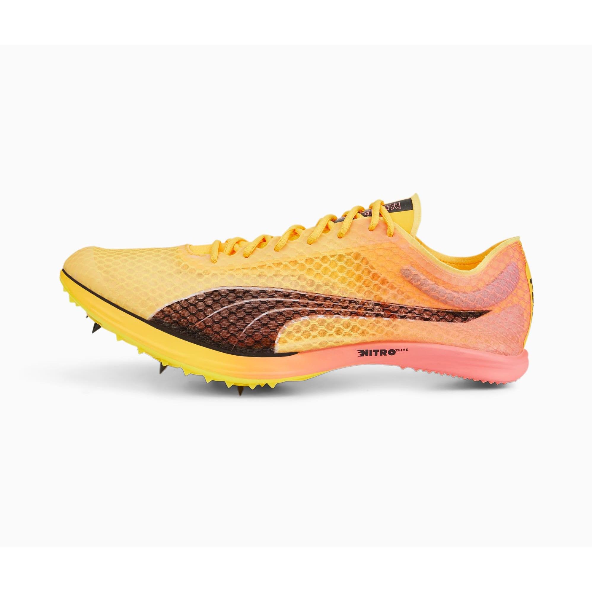 Puma, Unisex, Laufschuhe, evoSPEED Distance Nitro Elit (42), Orange