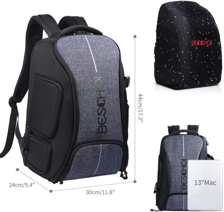 Actual product image Beschoi Waterproof Camera Backpack (Photo backpack, 24 l)