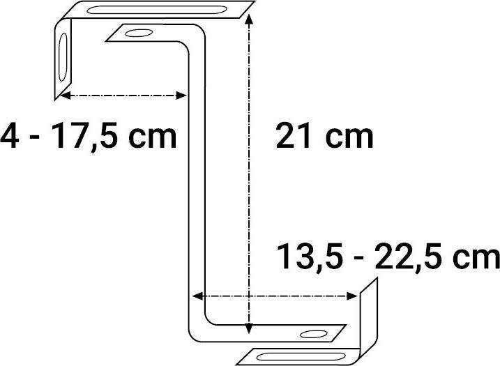 Actual product image Alba Balcony box girder graphite